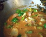 A picture of step 5 of Kadhai Paneer.