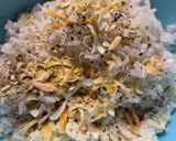A picture of step 3 of Quick Rice and Sardine Salad.