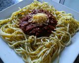 Foto del paso 7 de la receta: Espaguettis a la bolognesa con morcilla!