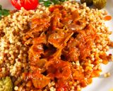 Pirított tarhonya köret recept fázis 4 fotója
