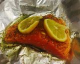 Foto del paso 1 de la receta: Salmón rosado con guacamole súper fácil