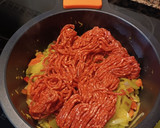 Foto del paso 2 de la receta: Carne picada salteada con verduras