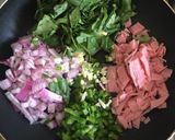Foto del paso 2 de la receta: Espagueti de carne con espinacas