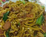 Foto langkah ke 2 dari resep Mie tek-tek goreng.