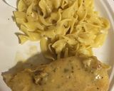 A picture of step 8 of Easy Peasy Butter Chicken and Noodles.