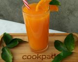 A picture of step 4 of Orange Pulpy🍊🍹😋.