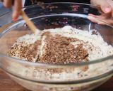 Mandulás csokitorta recept fázis 6 fotója