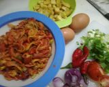Foto langkah ke 1 dari resep Soun Goreng Campur Kulit Melinjo.