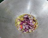 A picture of step 2 of Sunsunia saag (aquatic plants)Fry.