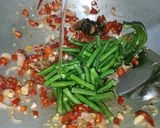 Foto langkah ke 1 dari resep Tumis Tempe Kacang Panjang Pedas.