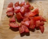 Foto del paso 2 de la receta: Tortilla de Arroz, Tomate y Queso