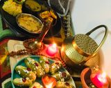 A picture of step 9 of Kheer-Potol/Parwal or Potol Mishti.