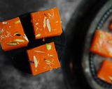 A picture of step 9 of Orange halwa.