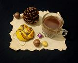 عکس مرحله 1 از دستور تروبیکا فندقی😋😍