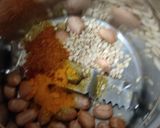 A picture of step 1 of Tindora sabji with peanut and sesame massala.