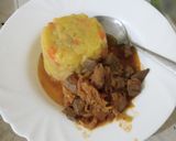 A picture of step 5 of Mashed Matoke.