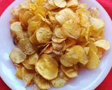 A picture of step 5 of Sweet Potato Crisps.