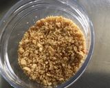 Une image de l'étape 3 de Crèmes desserts pistache et cacahuètes.
