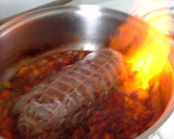Foto del paso 3 de la receta: Rotí de ternera con salsa de verduras al Oporto