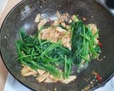 腐竹菠菜（快速家常菜料理）的食譜步驟4照片