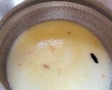 A picture of step 4 of Royal Shahi phirni.