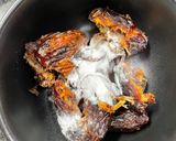 A picture of step 1 of Hojicha sticky date pudding.