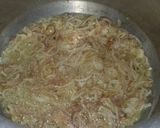 A picture of step 1 of Aloo biryani.