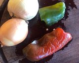 Foto del paso 1 de la receta: Pollo al wok con arroz azafranado 😋