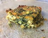 Foto del paso 5 de la receta: Soufflé con hojas de brócoli huevo y muzzarella