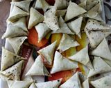 A picture of step 3 of Beef mince samosa.