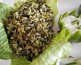 A picture of step 6 of Hriyala Pulao With Mint Raita.