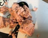 Une image de l'étape 4 de Salade d endives au thon et tomates séchées sauce noix et framboise.