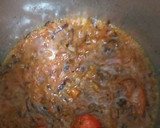 A picture of step 3 of Mattar Paneer n Rice#Theme Contest.
