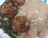 A picture of step 9 of Chinese Lionhead Meatballs.