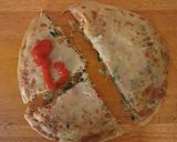 Foto langkah ke 7 dari resep Martabak Telur Isi Sayuran Pedas.
