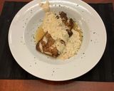A picture of step 5 of Grilled Cod with a Spicy Cream Sauce.