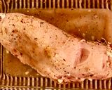 Foto del paso 5 de la receta: Peceto de cerdo con salsa gravy de duraznos y chardonnay