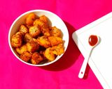 A picture of step 8 of Crispy Potato Pepper Fry.