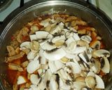 Tejfölös-tejszínes gombás hús recept fázis 5 fotója