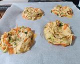 Foto del paso 2 de la receta: Flores de patata, calabacín y zanahoria