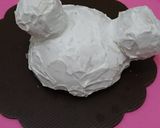Foto langkah ke 7 dari resep 3D Chicken Cake.