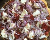 Polenta pizza (gluténmentes) recept fázis 4 fotója