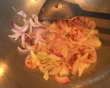 A picture of step 3 of Veg Chow Mein / Chinese Noodles.