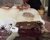 Une image de l'étape 6 de Couronne entremet chocolat mandarine.