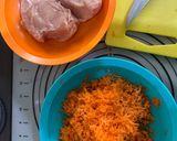 Foto langkah ke 1 dari resep Nugget Ayam Wortel.