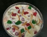 फ्रूट क्रीम (fruit cream recipe in Hindi) रेसिपी चरण 5 फोटो