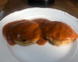 Foto del paso 7 de la receta: Tortitas de pollo y papa