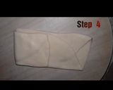 A picture of step 11 of Square paratha.