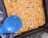 Badami Sooji Burfi recipe step 6 photo