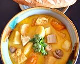 Hình bước làm 7 của món Cà ri chay